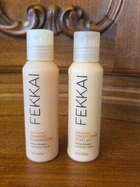 Fekkai Shea Butter Shampoo & Shea Butter Conditioner, 2oz Each--Sealed/New